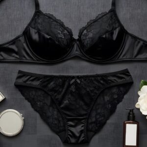 Midnight Lace Set