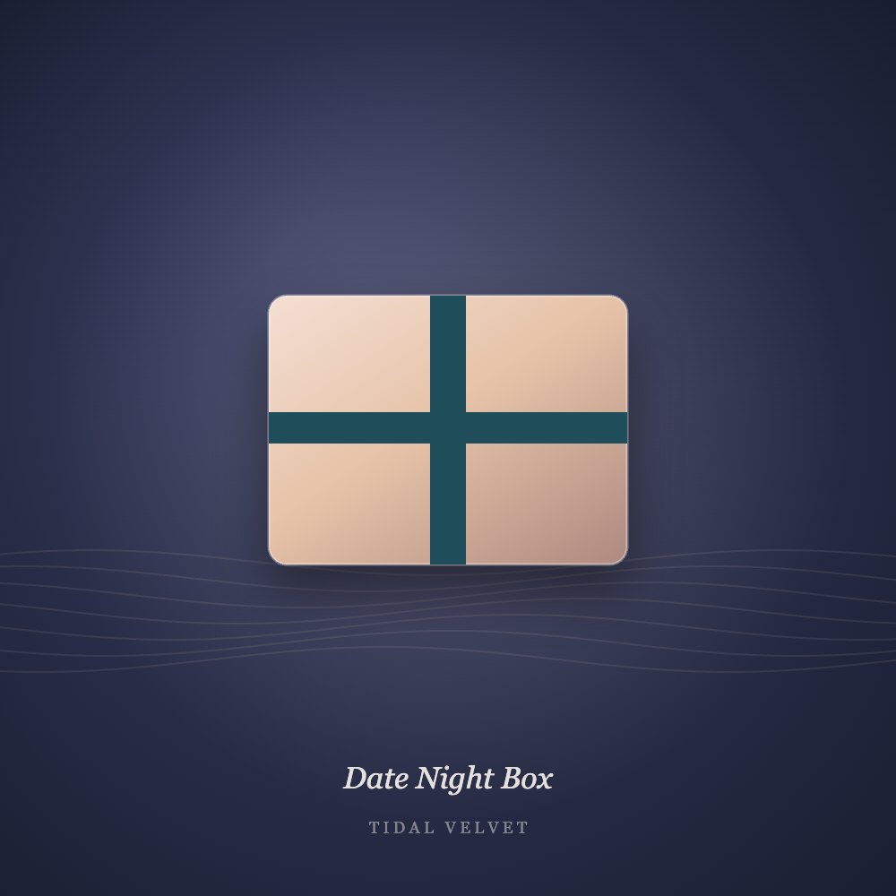 Date Night Box - Tidal Velvet demo product