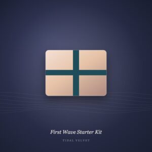 First Wave Starter Kit - Tidal Velvet demo product