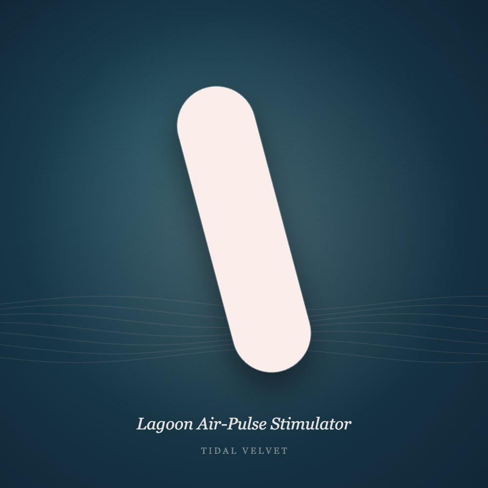 Lagoon Air-Pulse Stimulator - Tidal Velvet demo product