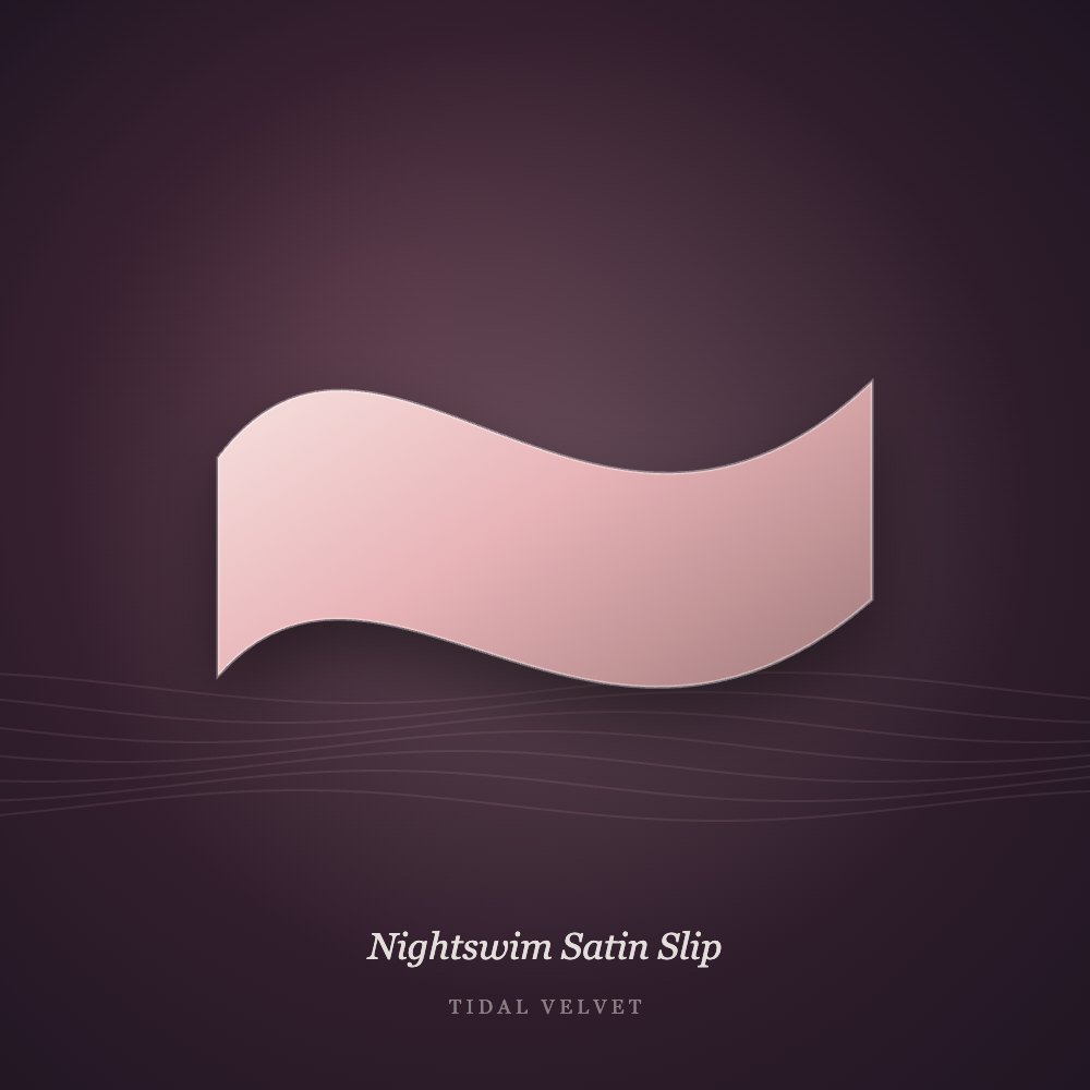 Nightswim Satin Slip - Tidal Velvet demo product